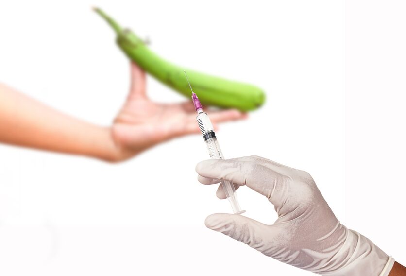 pagpadako sa penis injection