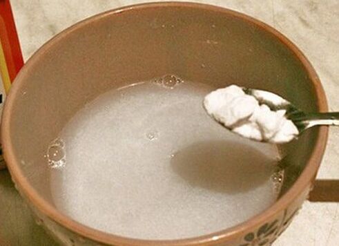 solusyon sa soda alang sa pagpadako sa penis